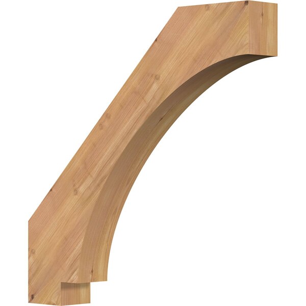 Ekena Millwork 3 1/2"W x 24"D x 24"H Imperial Smooth Knee Brace, Western Red Cedar BRC04X24X24IMP00SWR - main
